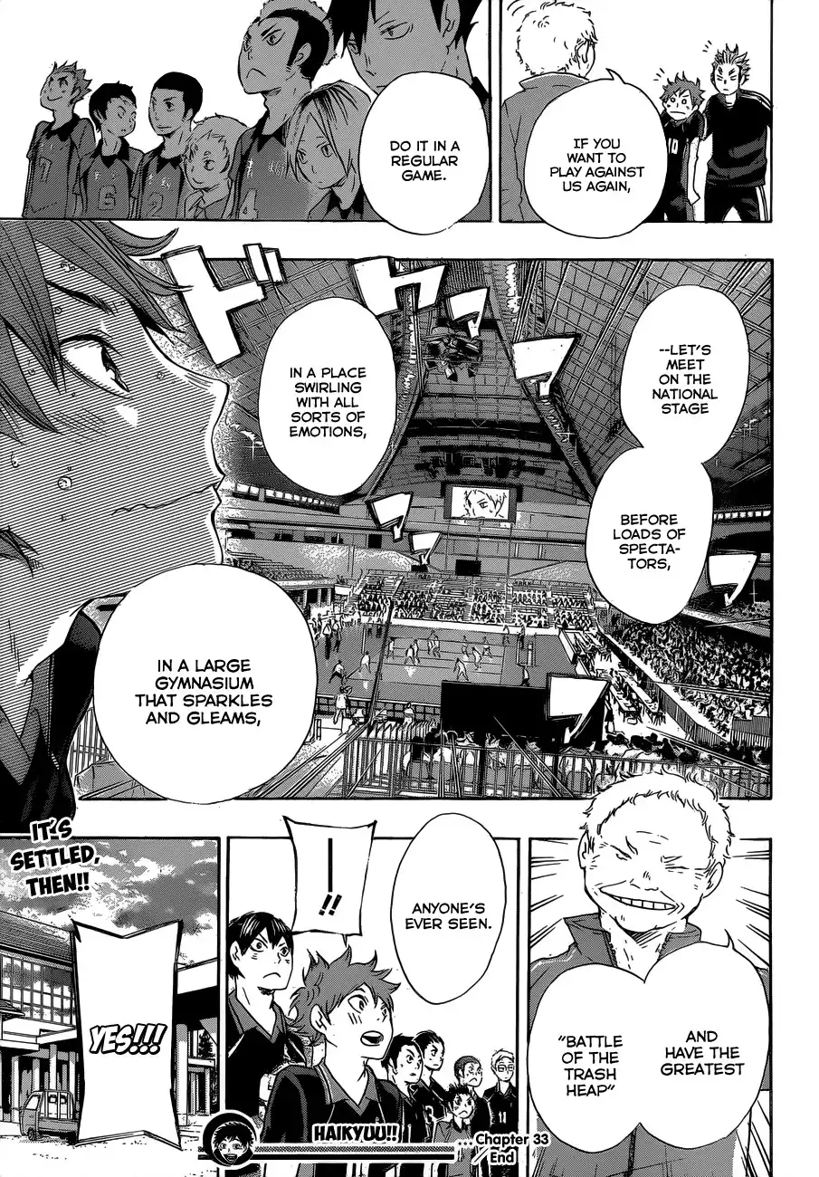 Haikyuu!! Chapter 33