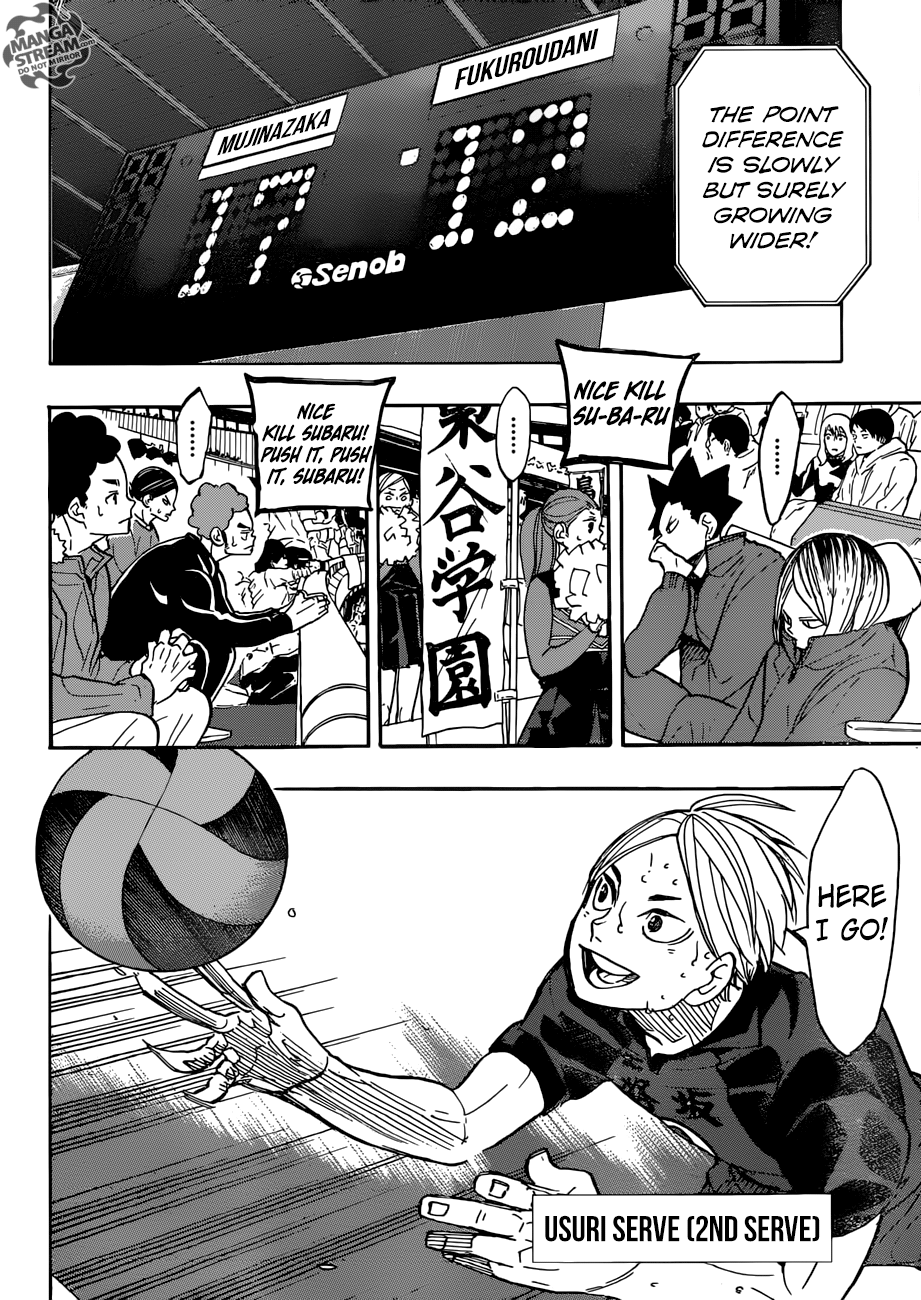 Haikyuu!! Chapter 330