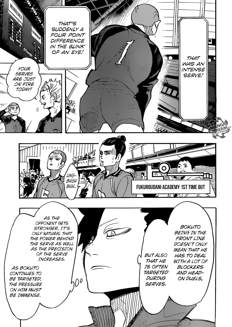 Haikyuu!! Chapter 330