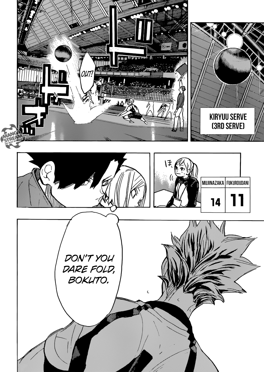 Haikyuu!! Chapter 330