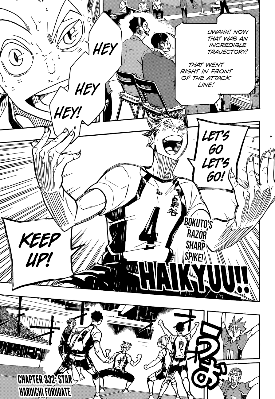 Haikyuu!! Chapter 332