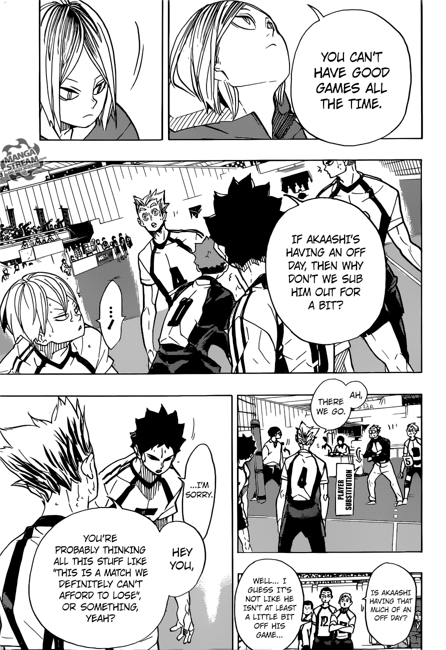 Haikyuu!! Chapter 332