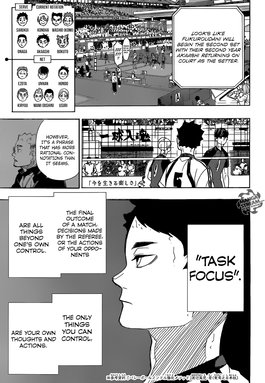 Haikyuu!! Chapter 333