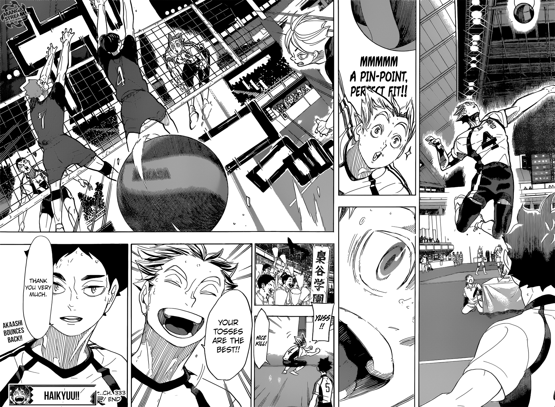 Haikyuu!! Chapter 333