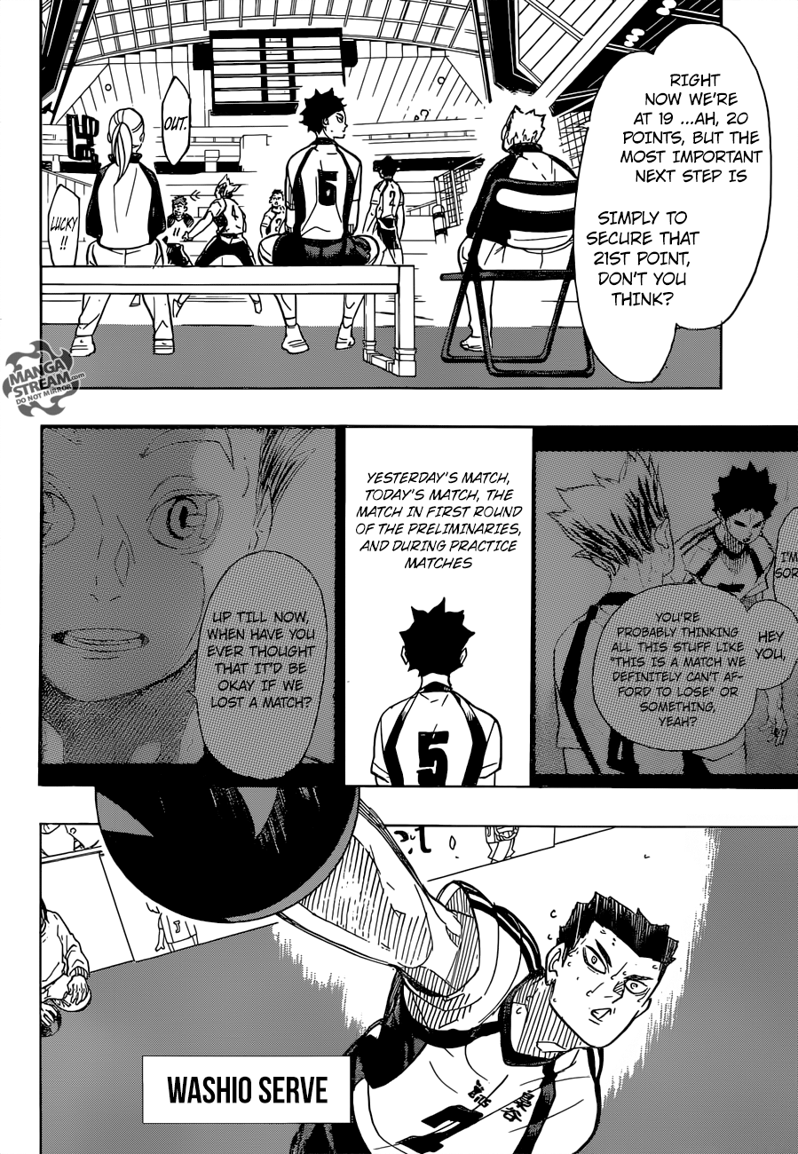 Haikyuu!! Chapter 333