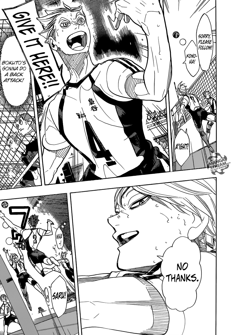 Haikyuu!! Chapter 333