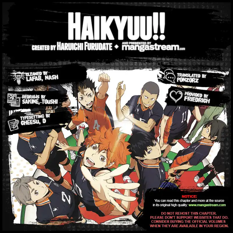 Haikyuu!! Chapter 335