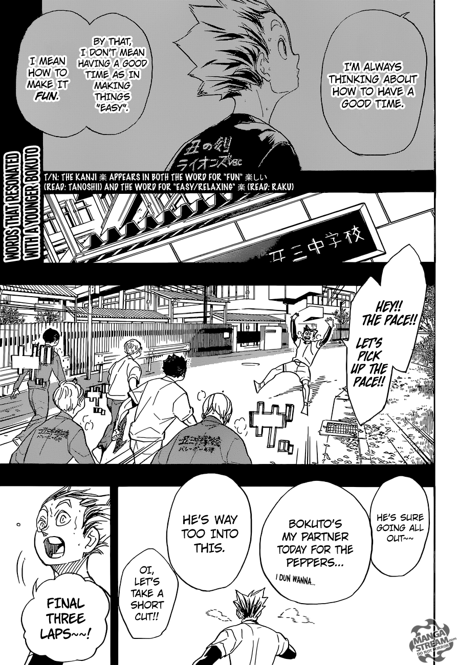 Haikyuu!! Chapter 335