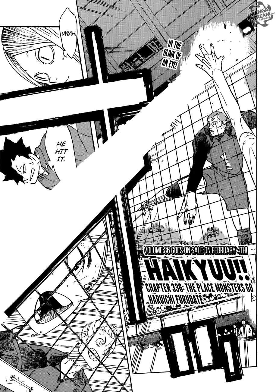 Haikyuu!! Chapter 336