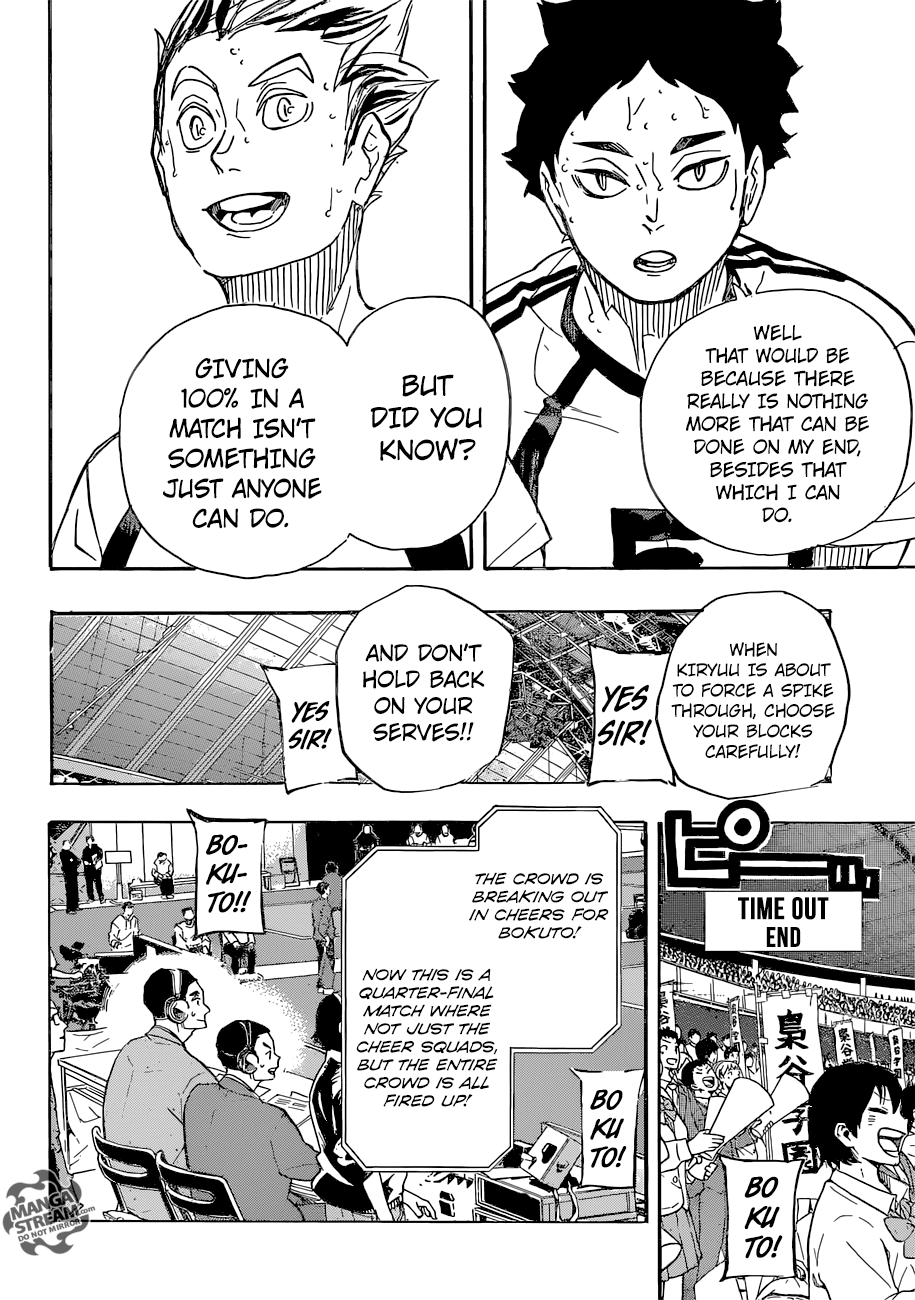 Haikyuu!! Chapter 336