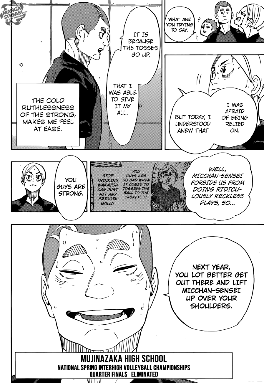 Haikyuu!! Chapter 337