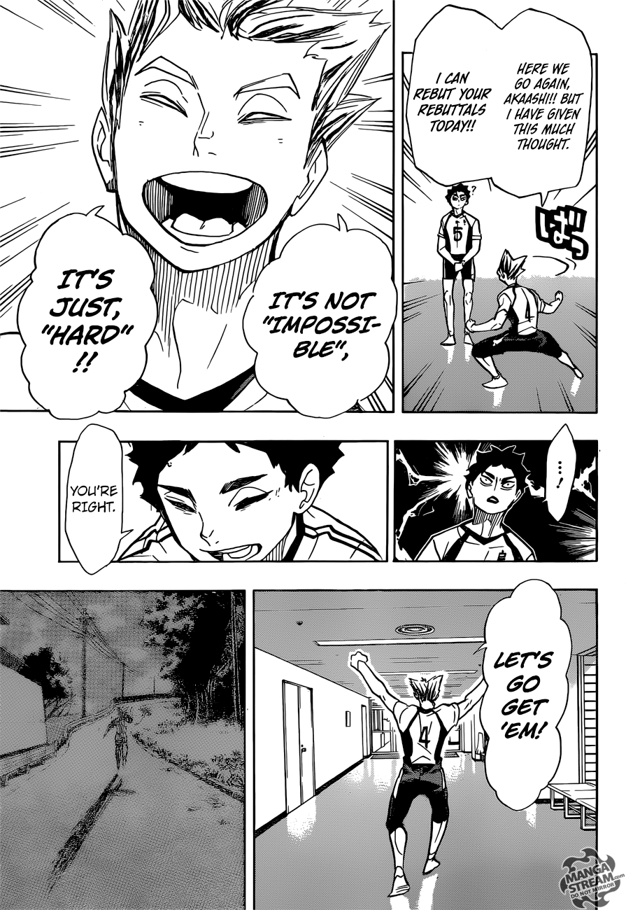 Haikyuu!! Chapter 337