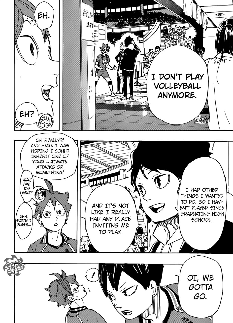 Haikyuu!! Chapter 338