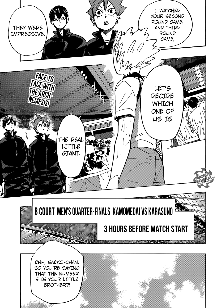 Haikyuu!! Chapter 338