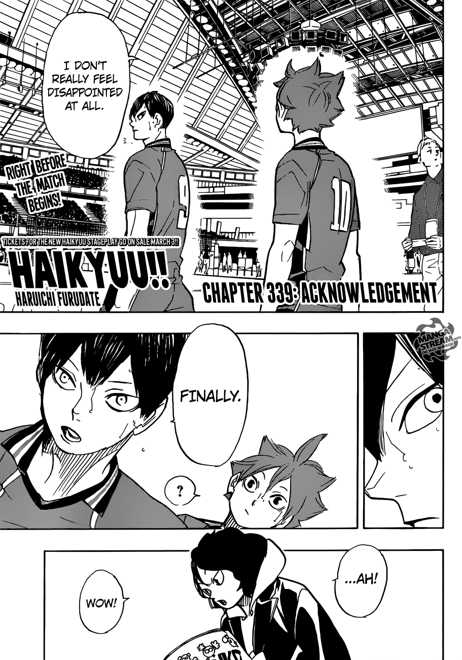 Haikyuu!! Chapter 339