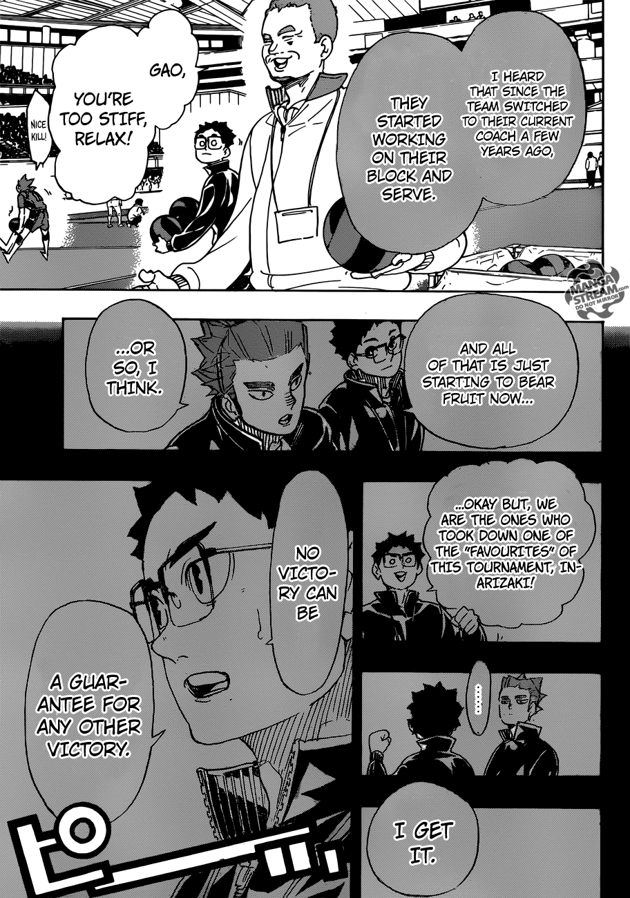 Haikyuu!! Chapter 339