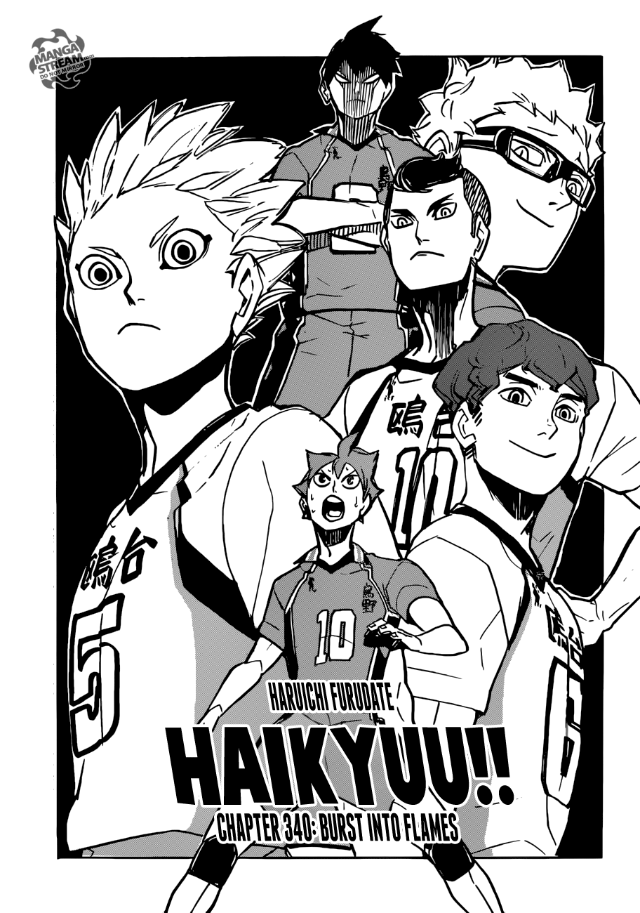 Haikyuu!! Chapter 340