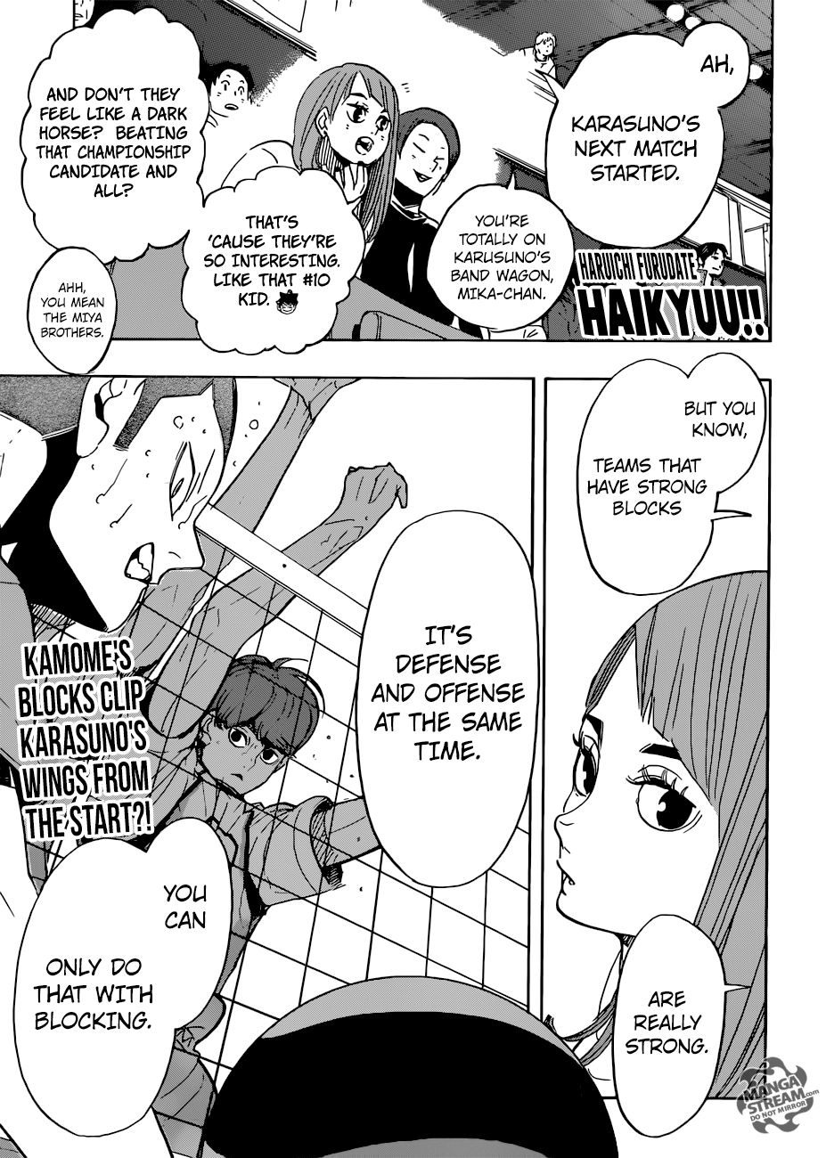 Haikyuu!! Chapter 341