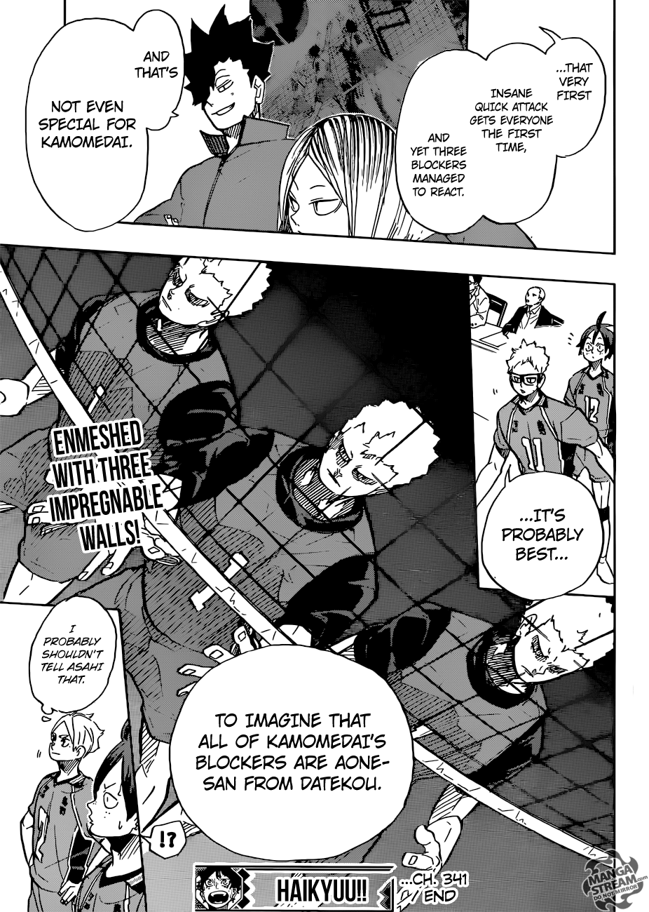 Haikyuu!! Chapter 341