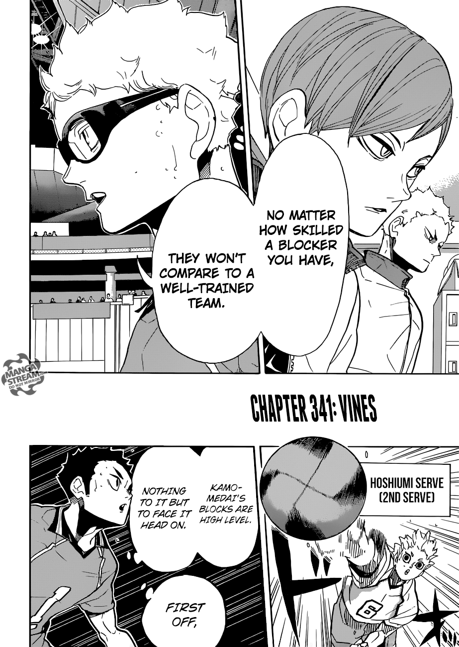 Haikyuu!! Chapter 341