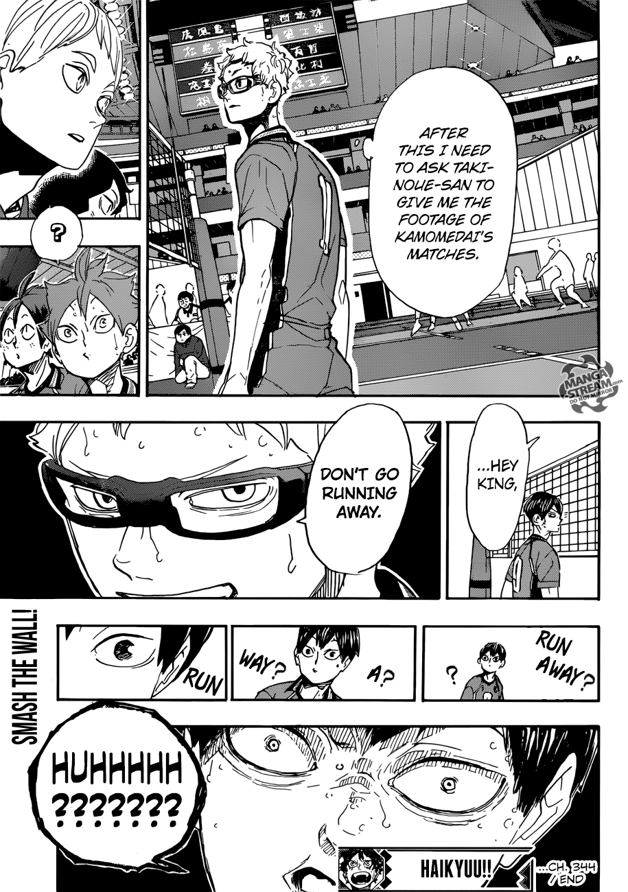 Haikyuu!! Chapter 344