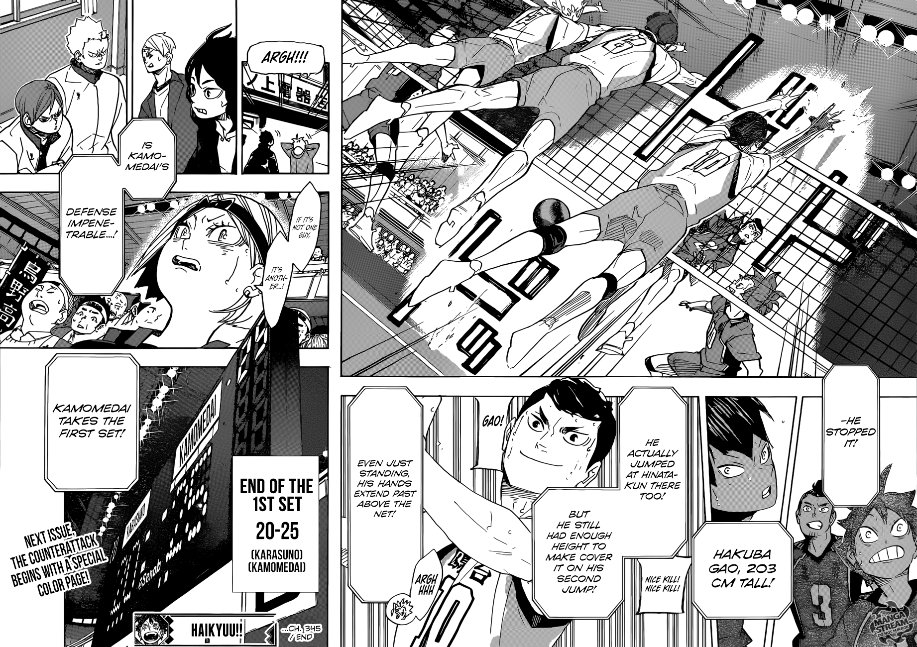 Haikyuu!! Chapter 345