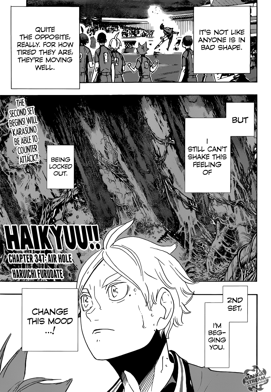 Haikyuu!! Chapter 347