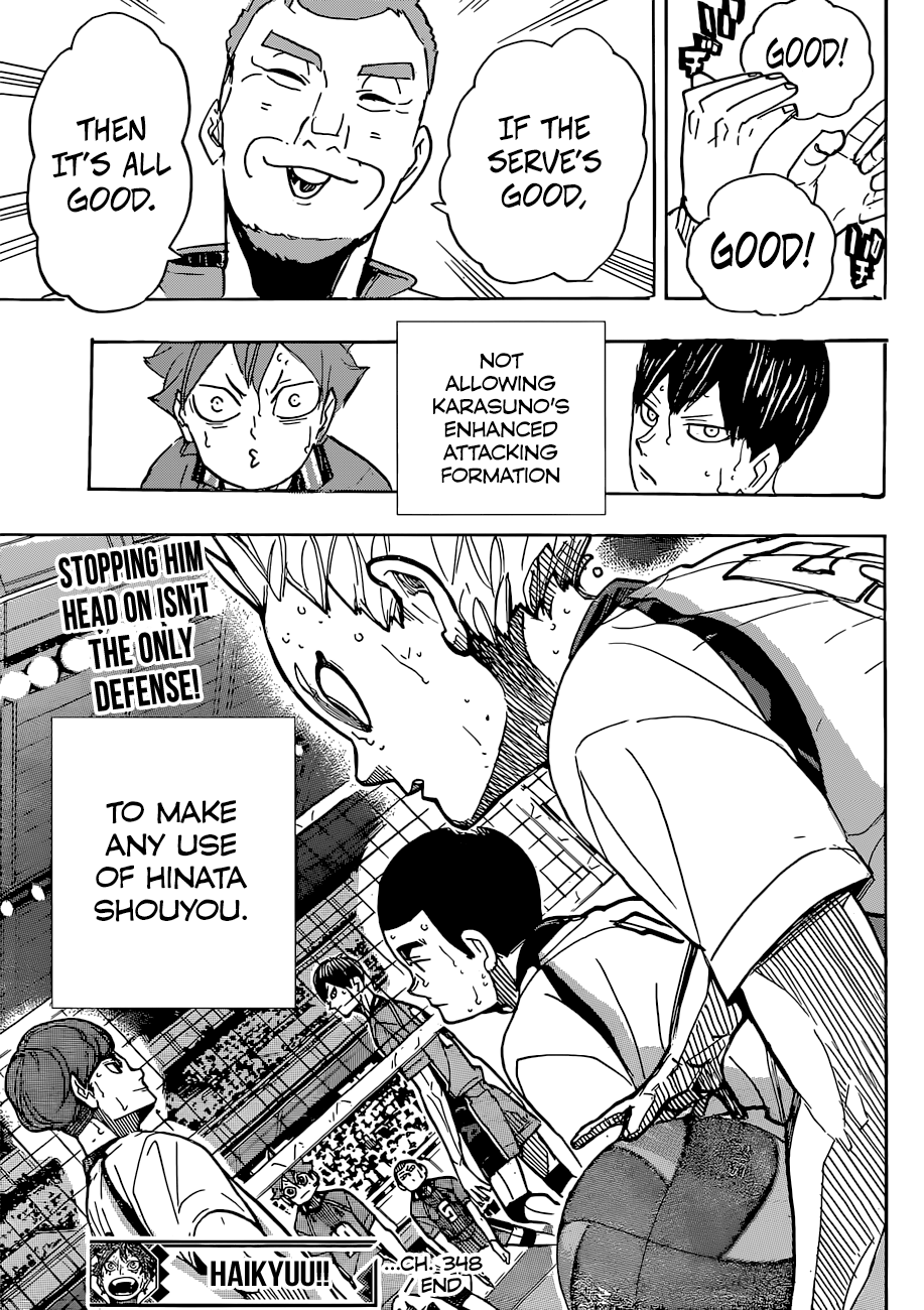 Haikyuu!! Chapter 348