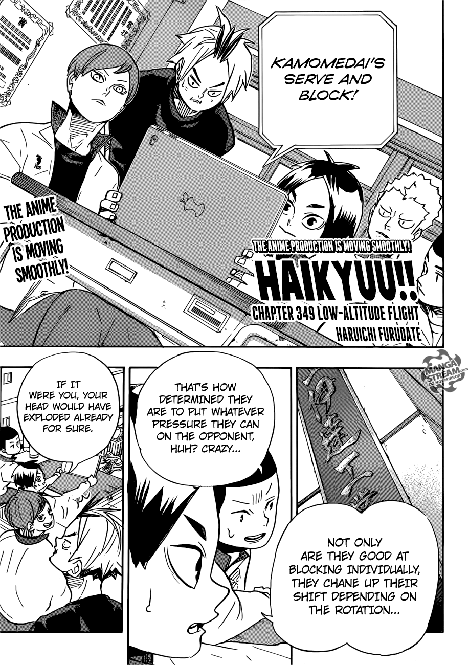 Haikyuu!! Chapter 349