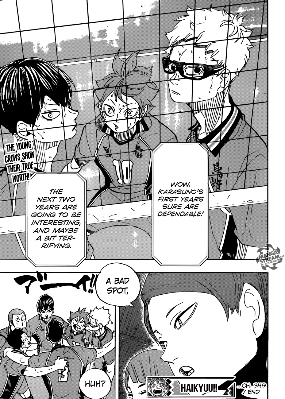 Haikyuu!! Chapter 349