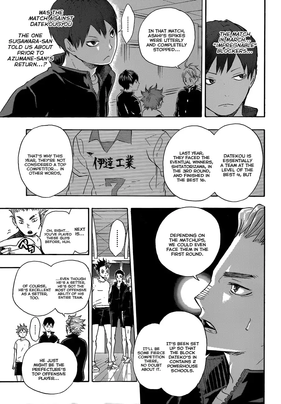 Haikyuu!! Chapter 35