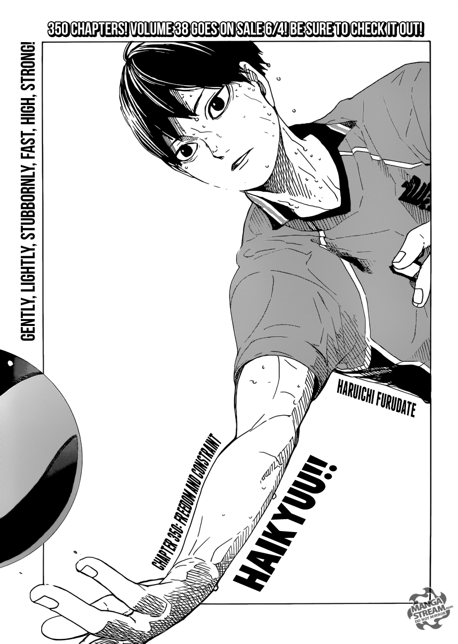 Haikyuu!! Chapter 350