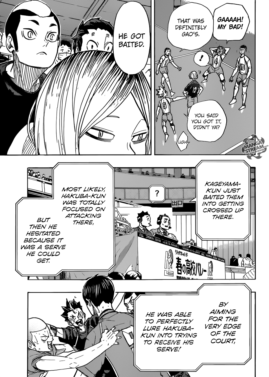 Haikyuu!! Chapter 350