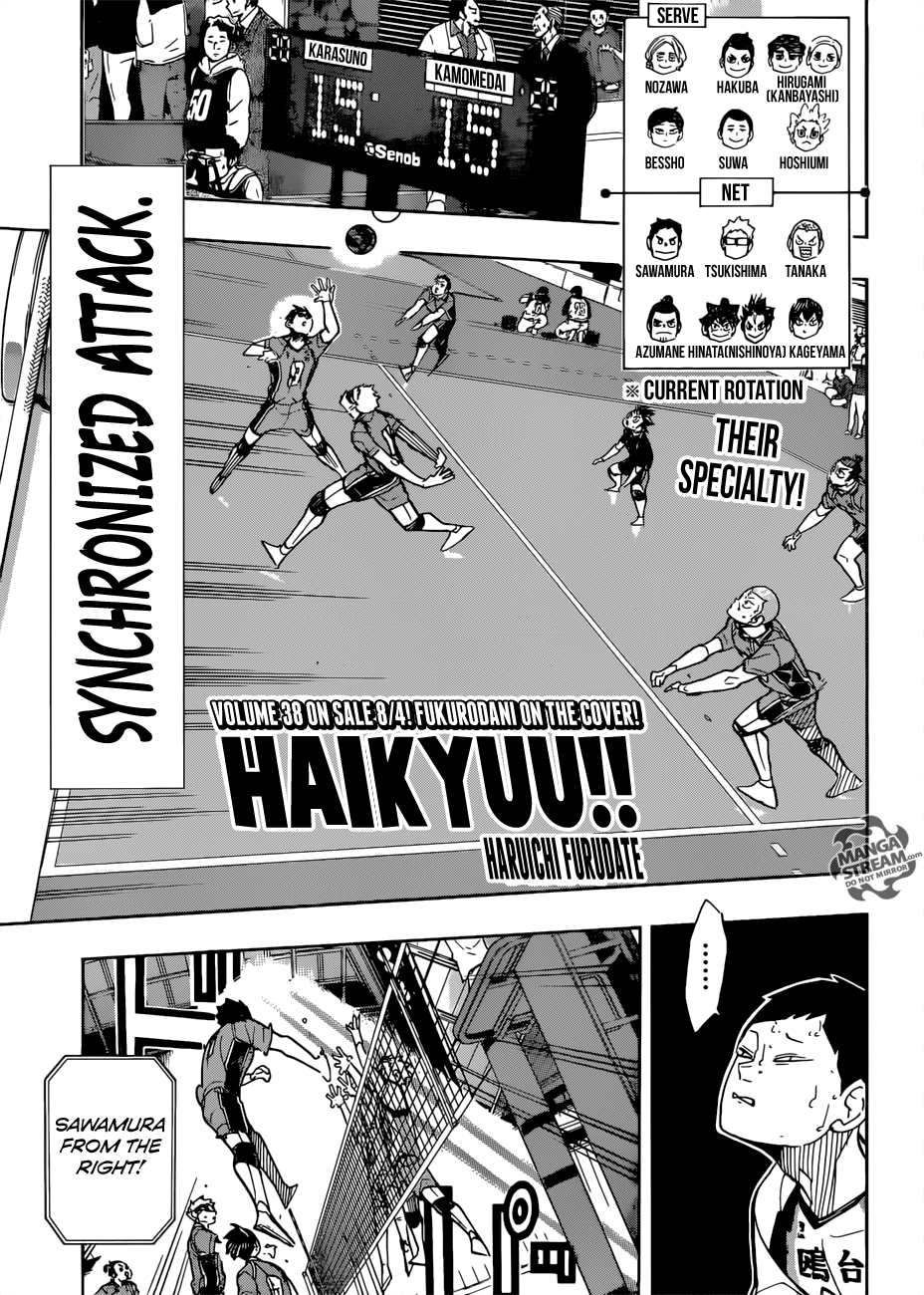 Haikyuu!! Chapter 351