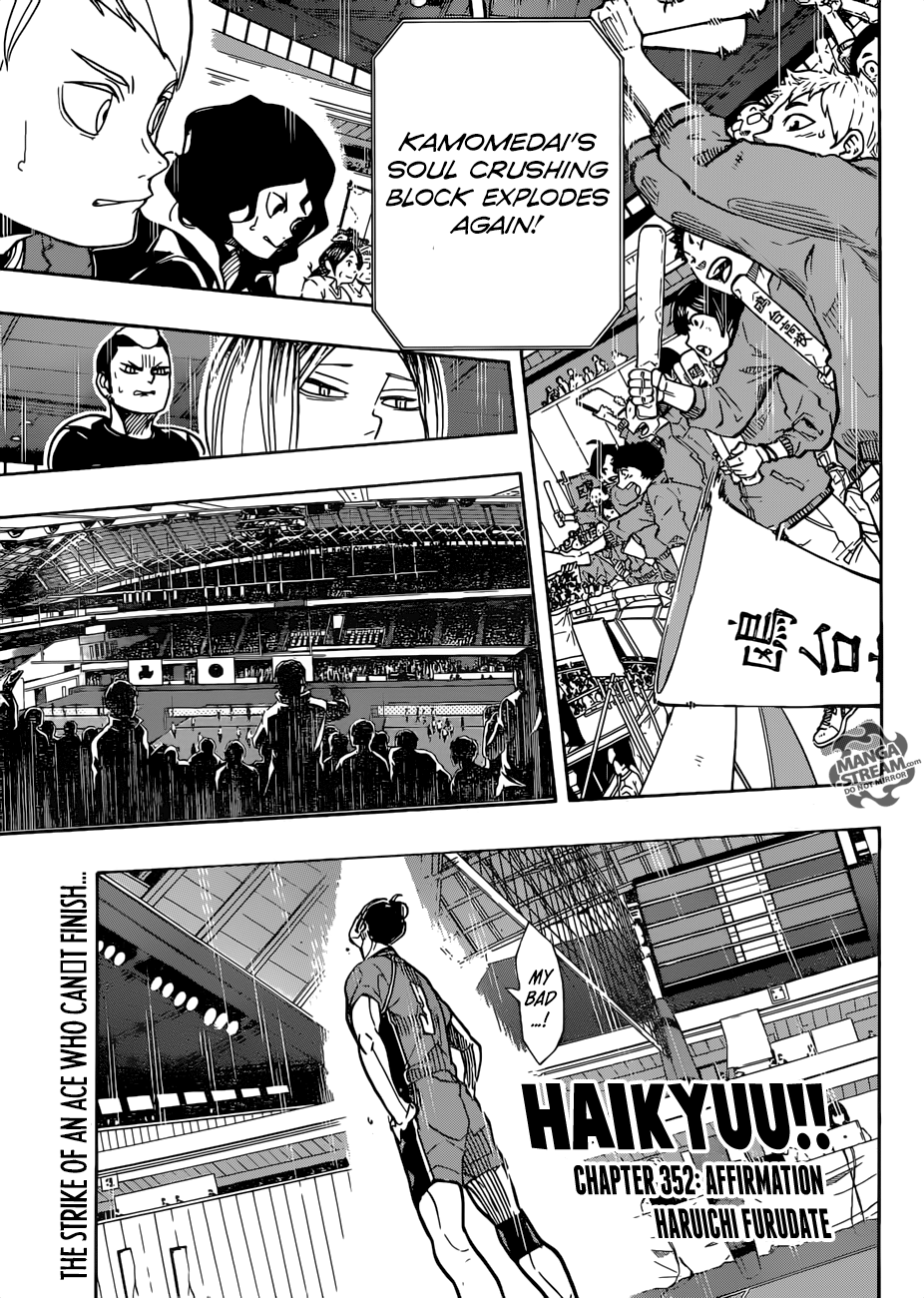 Haikyuu!! Chapter 352