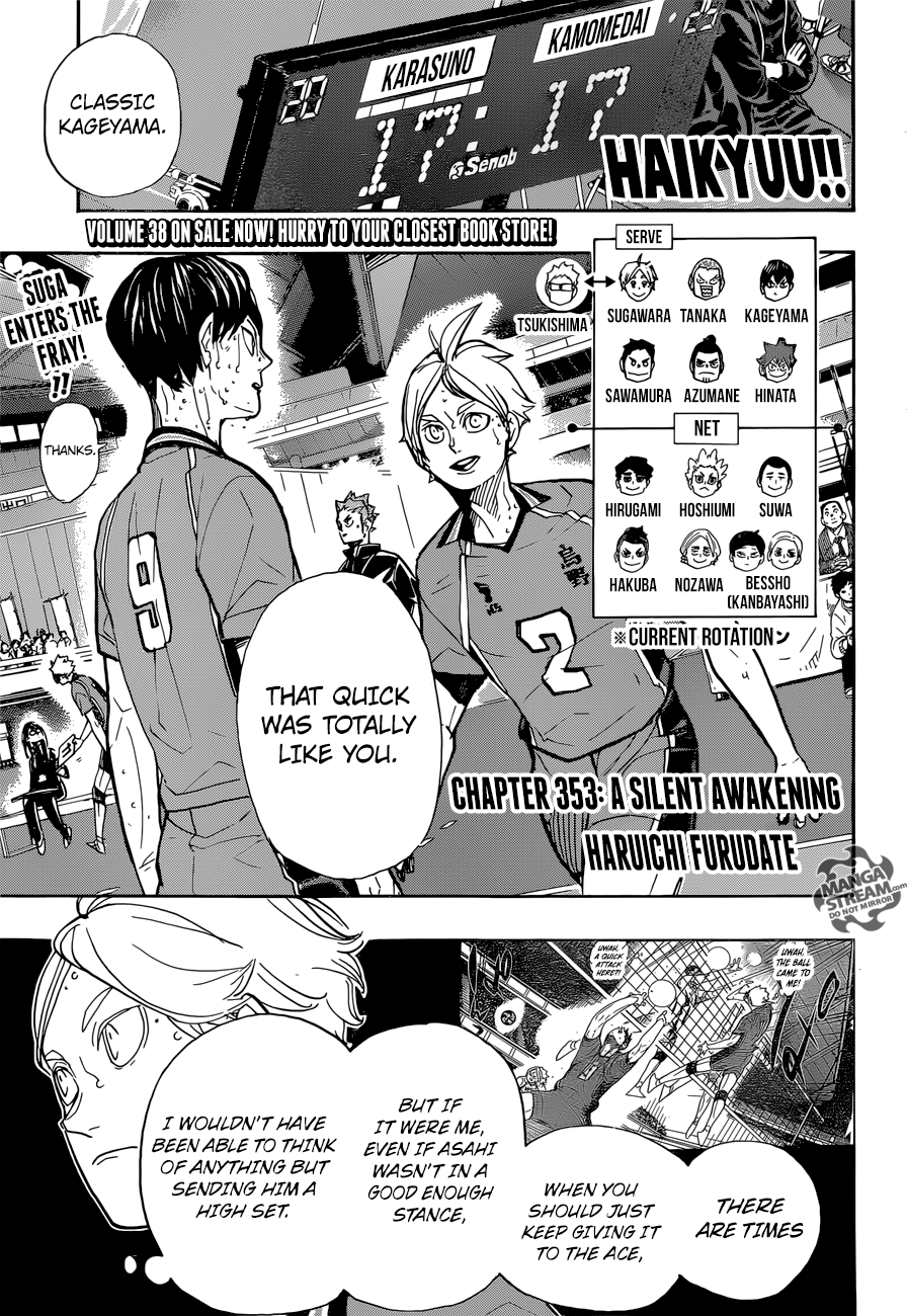 Haikyuu!! Chapter 353