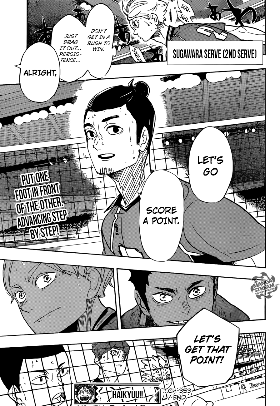 Haikyuu!! Chapter 353