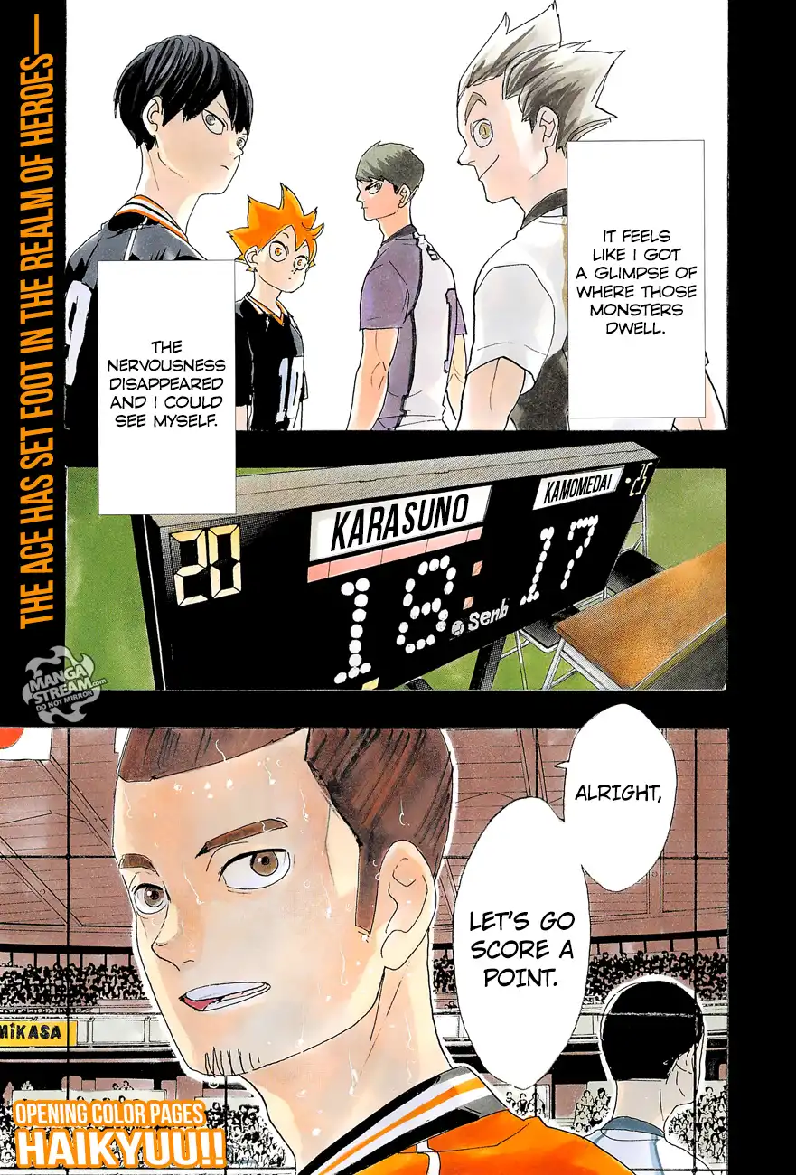 Haikyuu!! Chapter 354