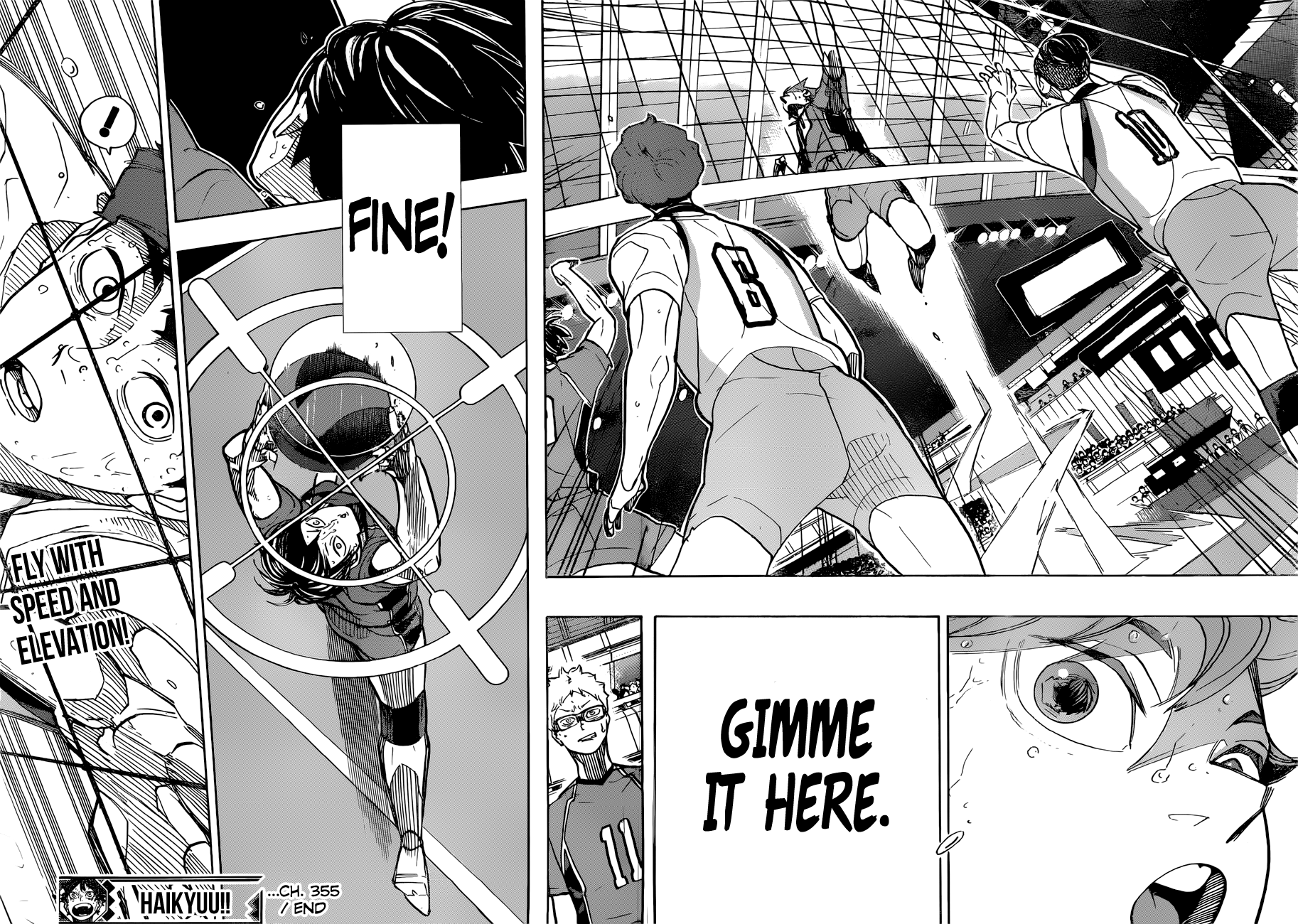 Haikyuu!! Chapter 355