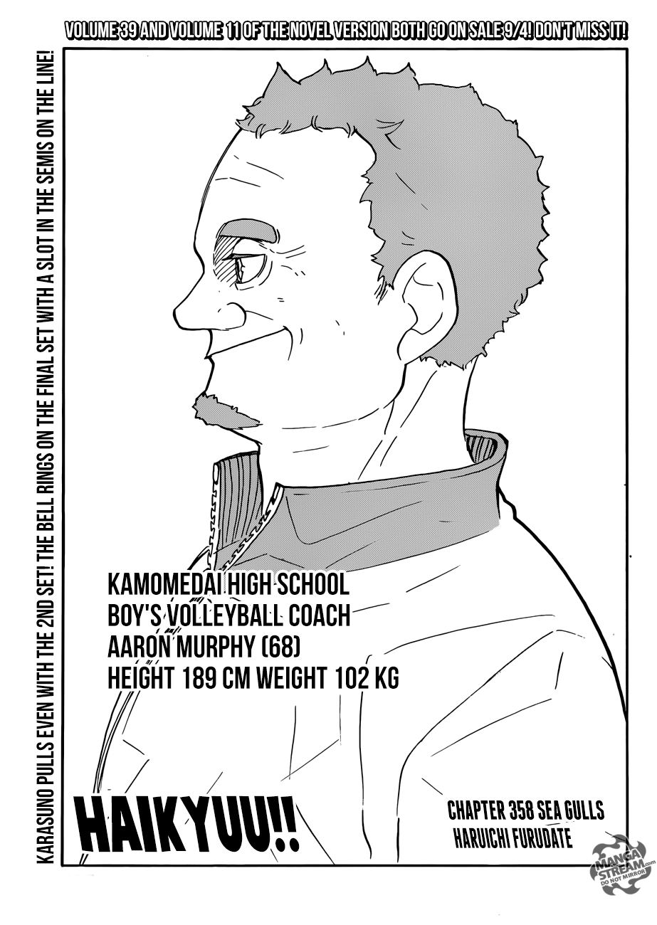 Haikyuu!! Chapter 358