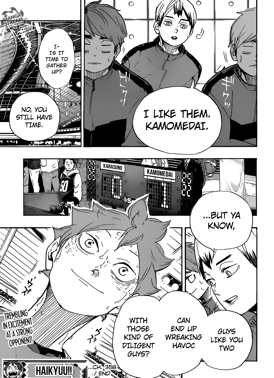 Haikyuu!! Chapter 358