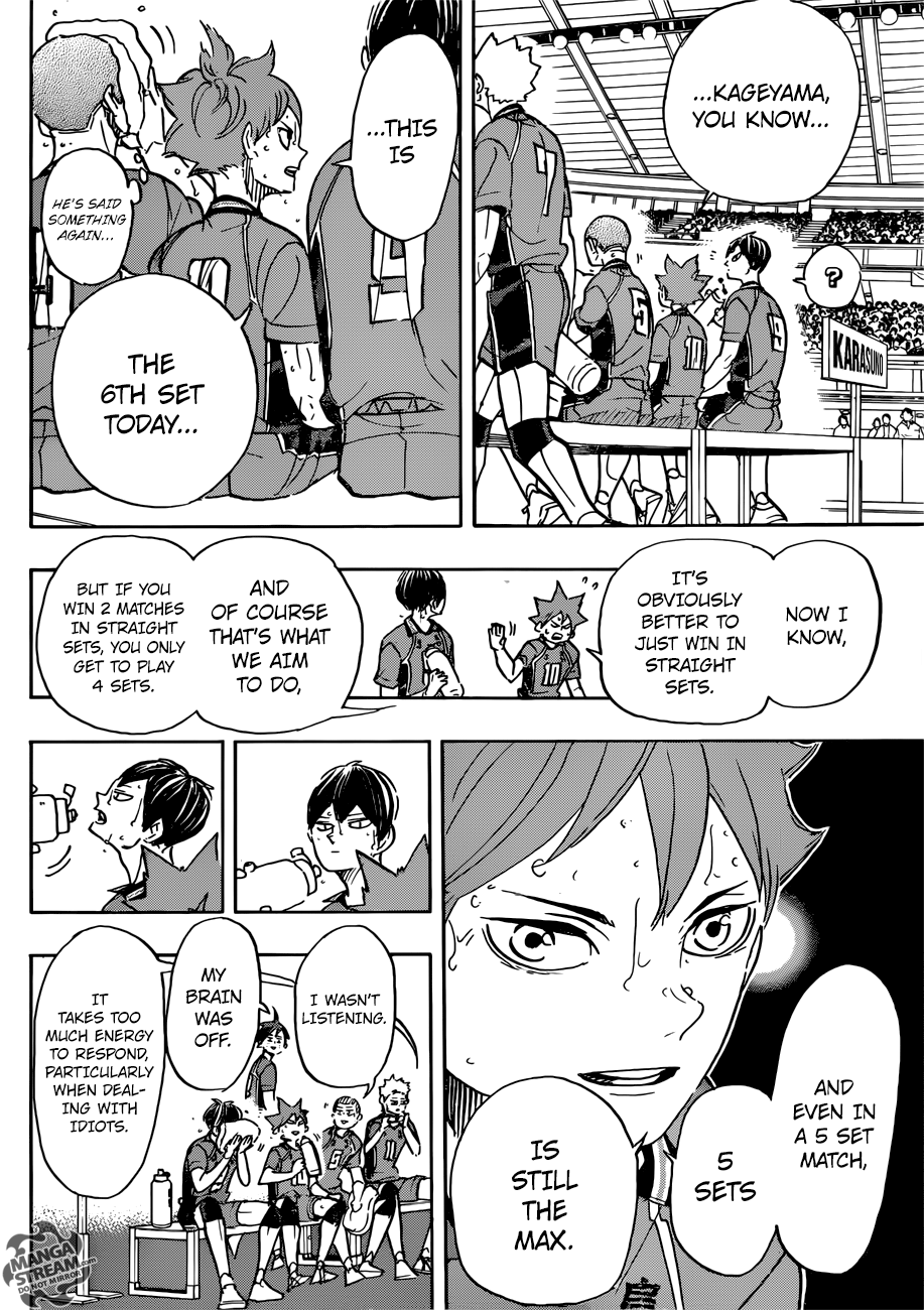 Haikyuu!! Chapter 358