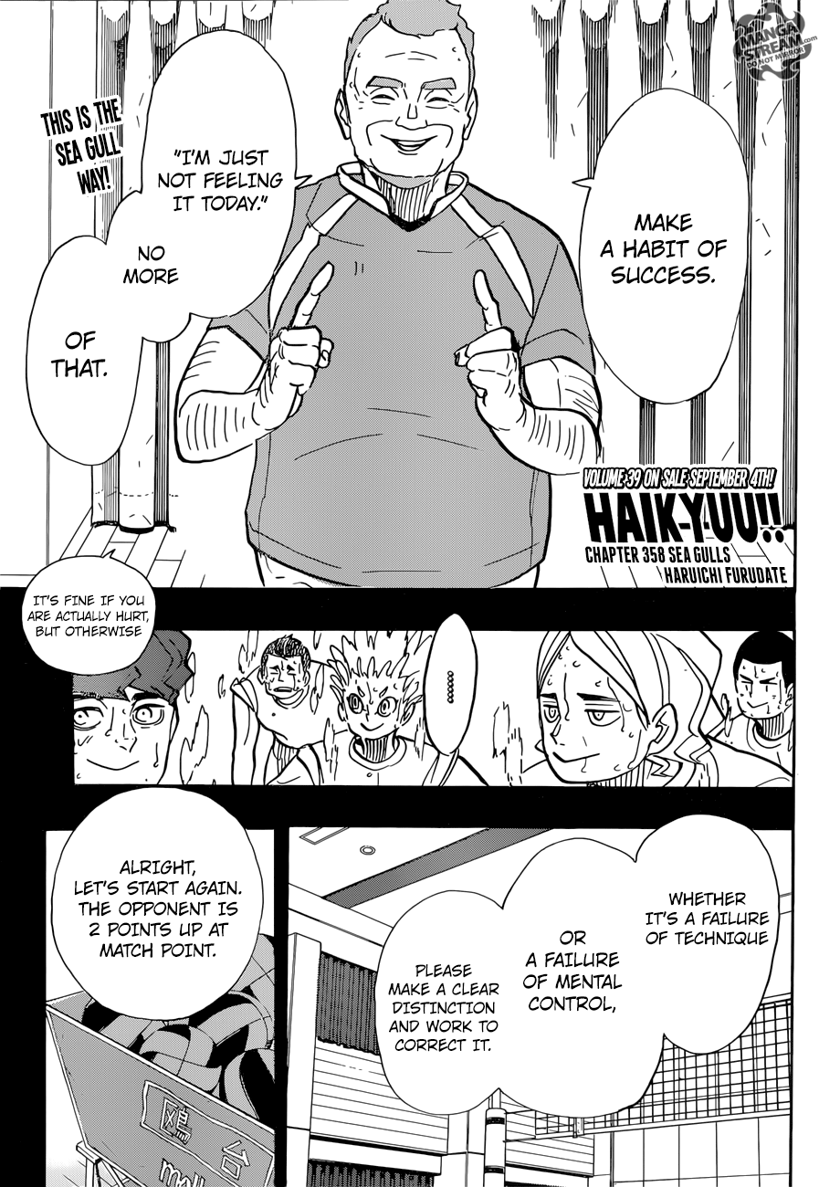 Haikyuu!! Chapter 359