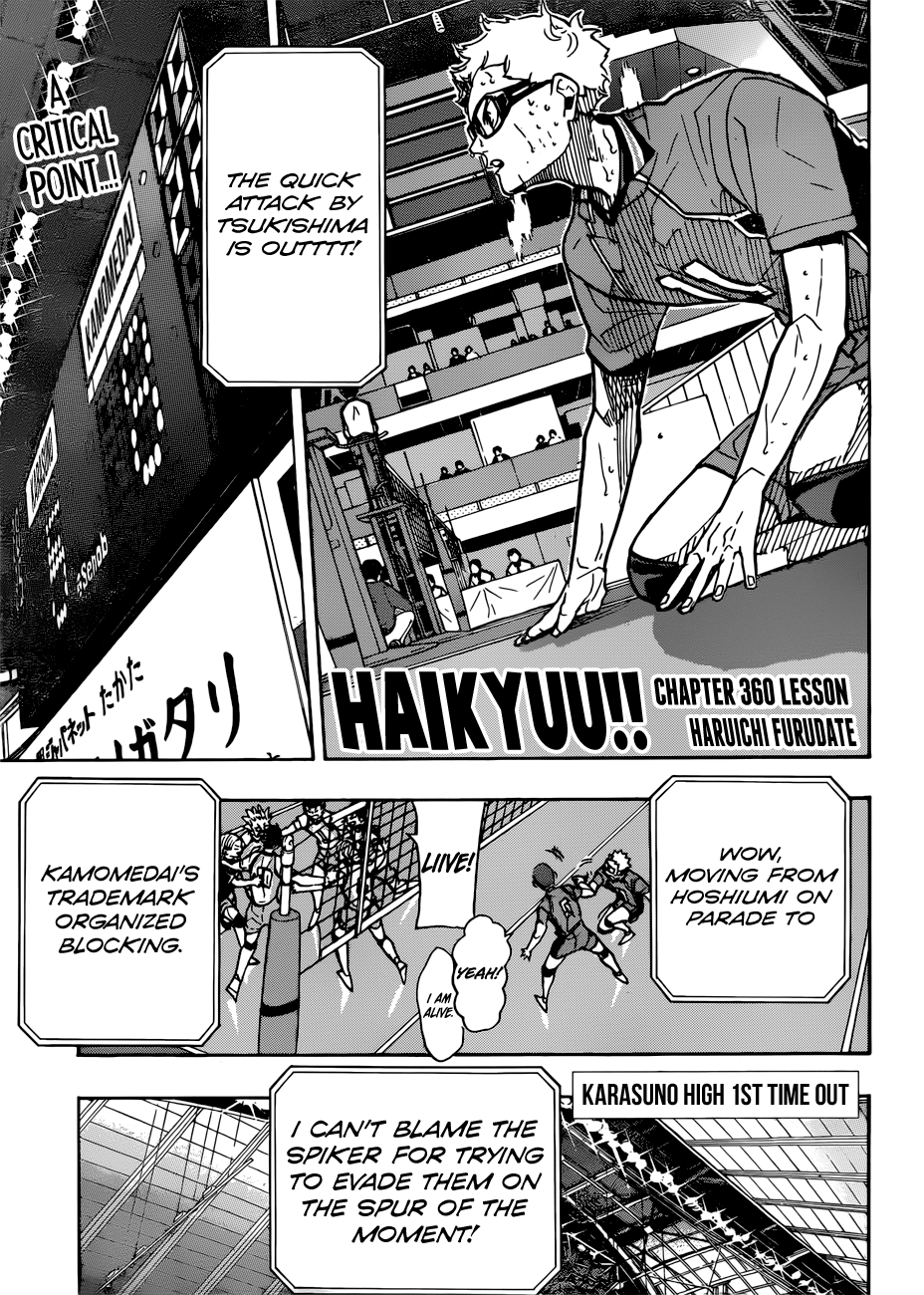 Haikyuu!! Chapter 360