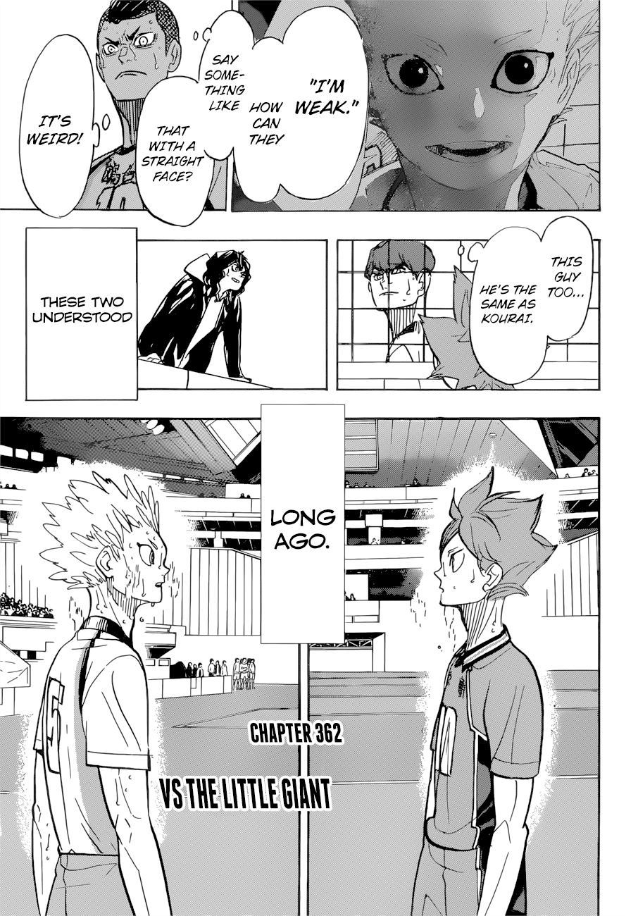 Haikyuu!! Chapter 362