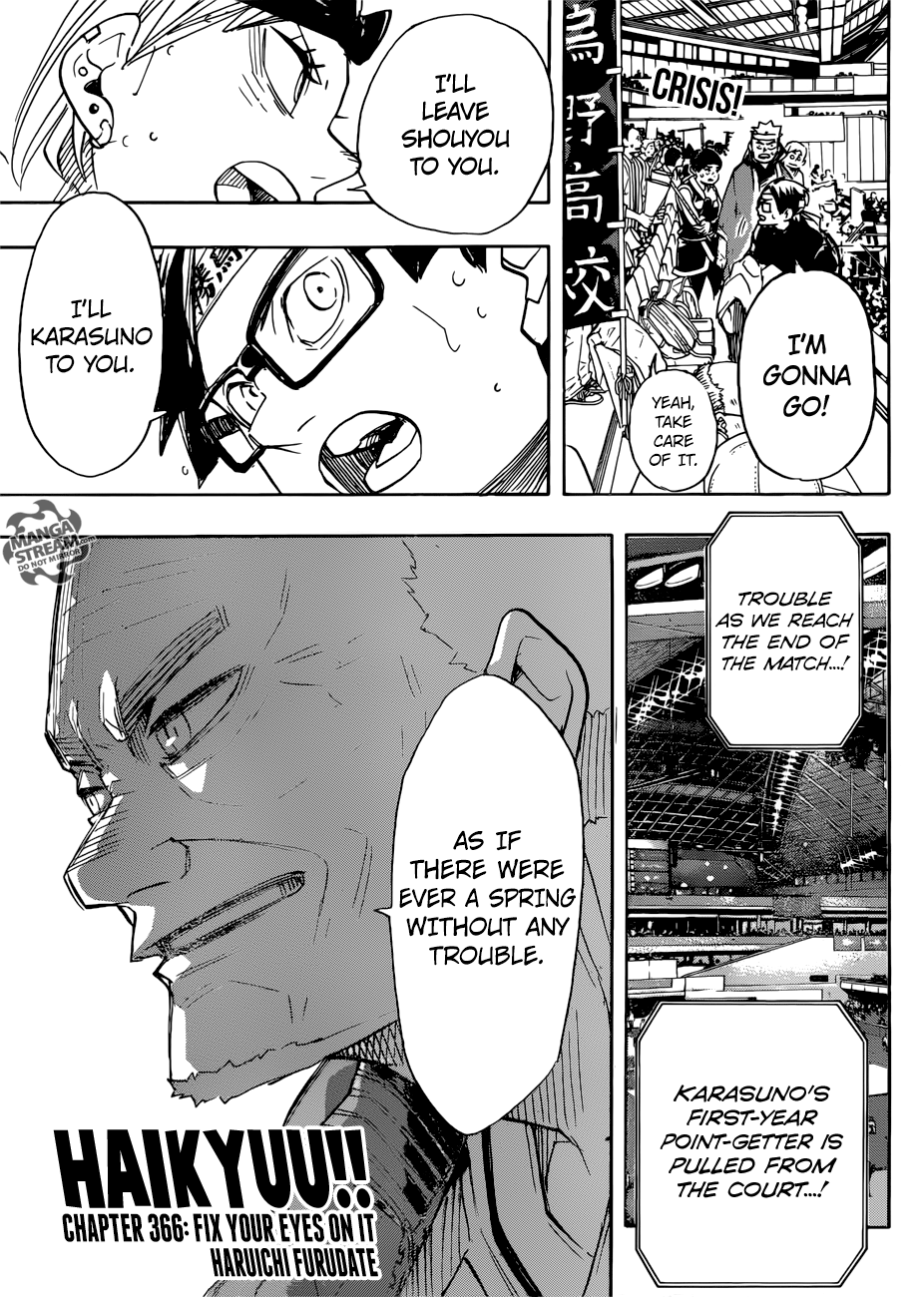 Haikyuu!! Chapter 366