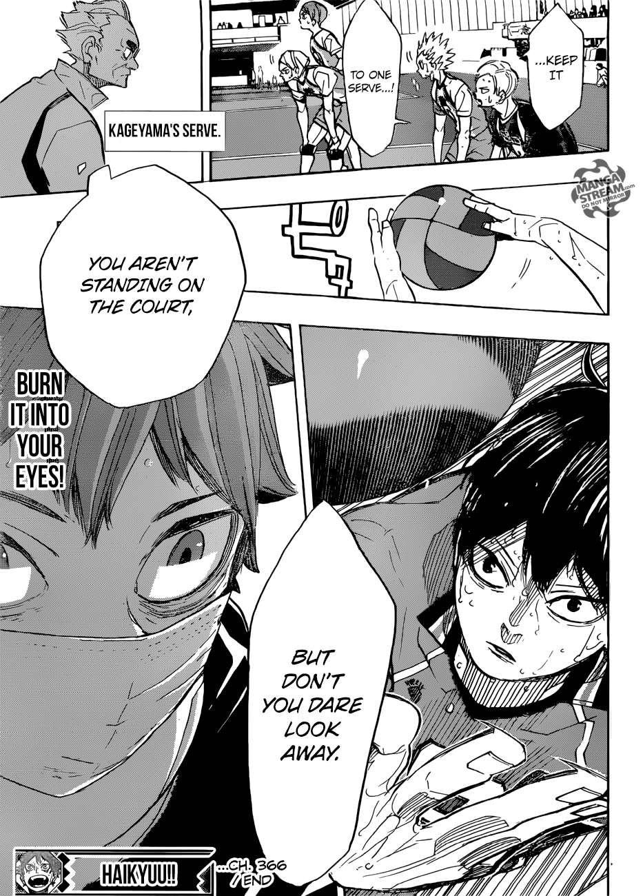 Haikyuu!! Chapter 366