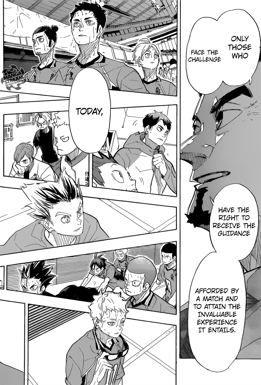 Haikyuu!! Chapter 368