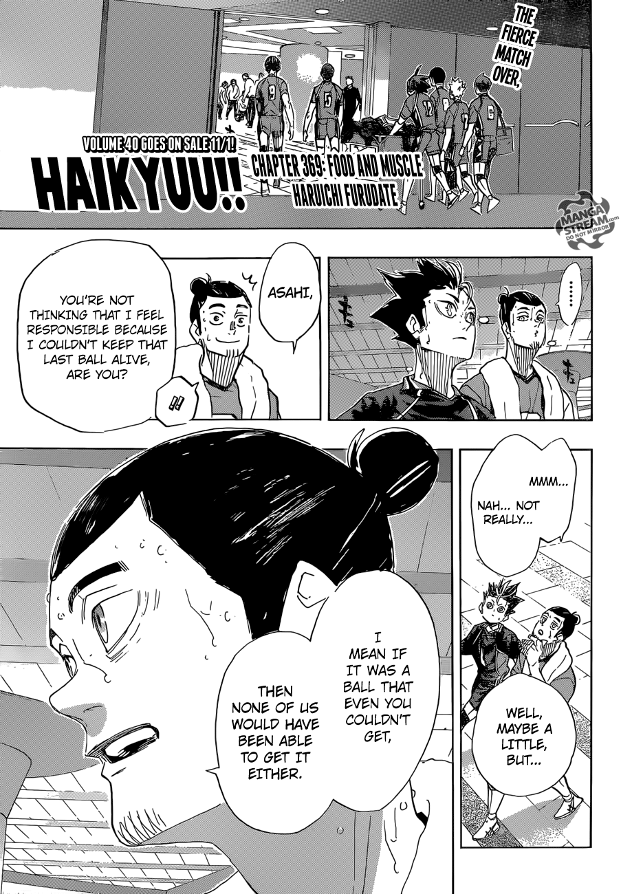 Haikyuu!! Chapter 369