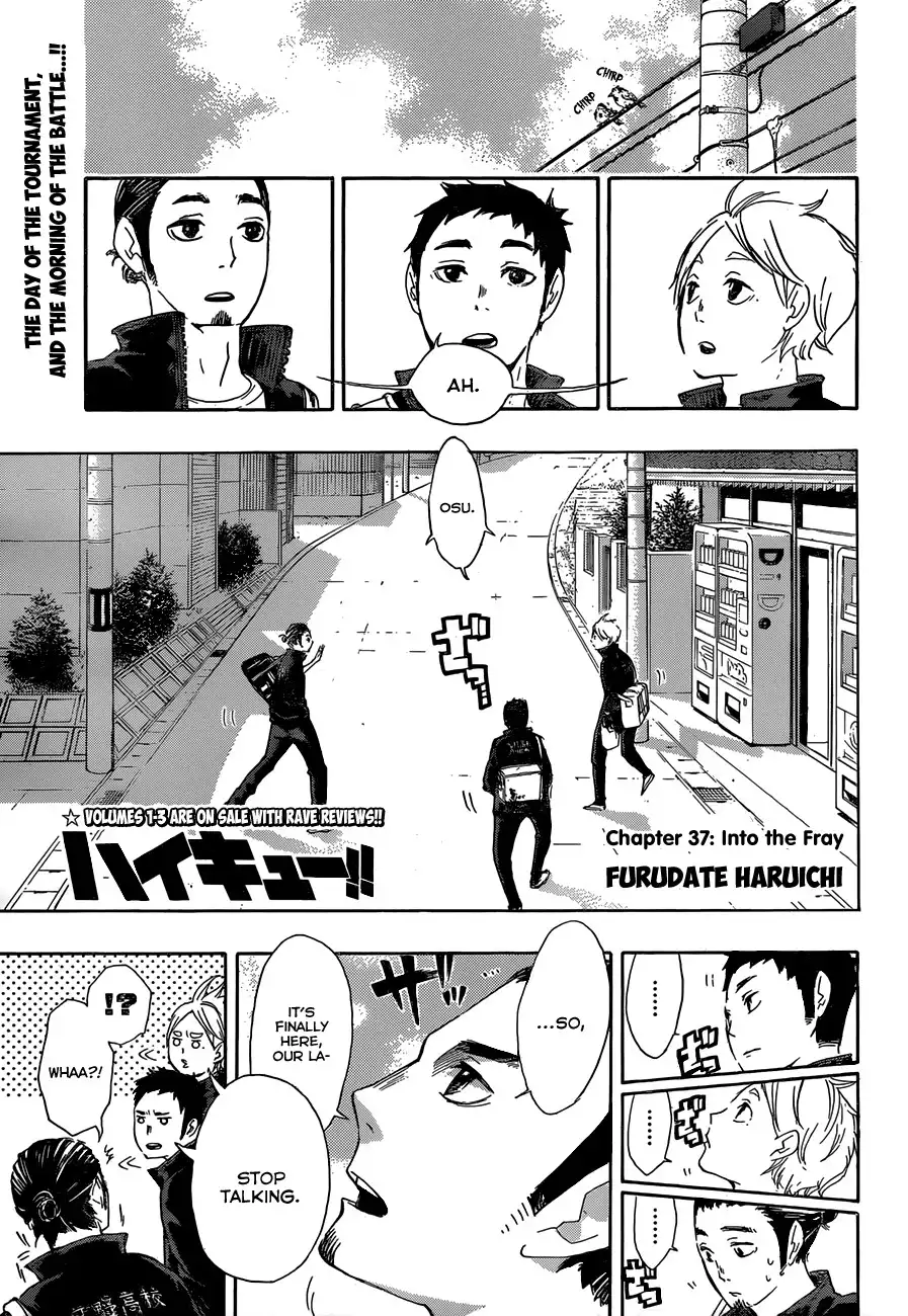 Haikyuu!! Chapter 37